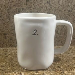 Rae Dunn Number 2 Mug